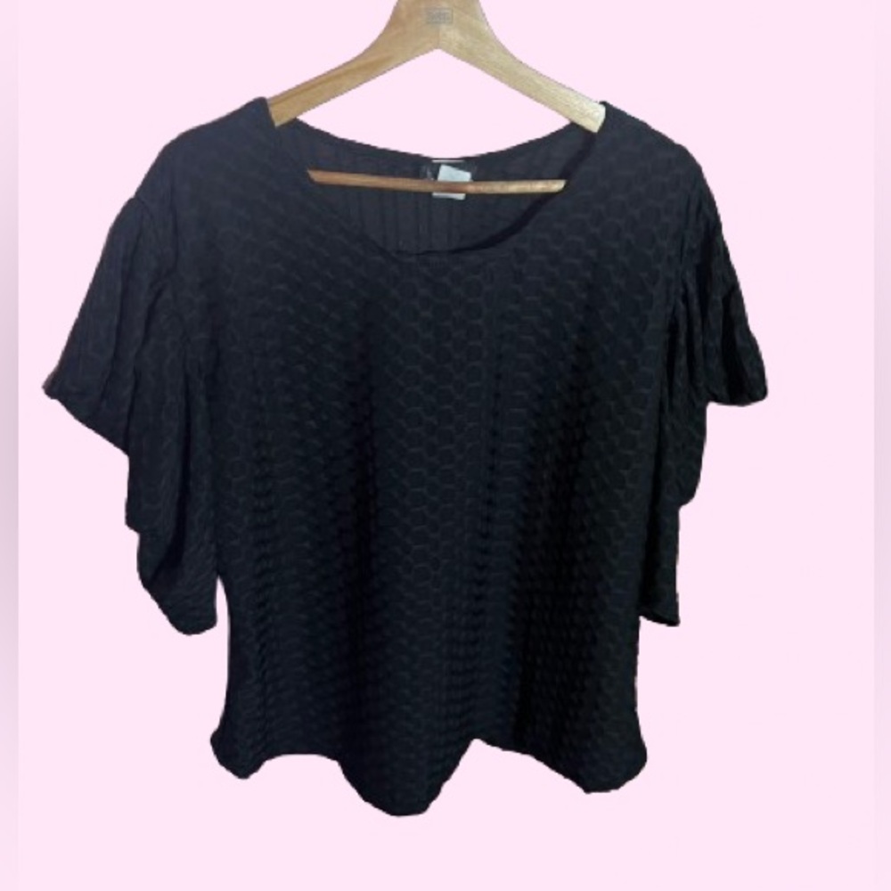 *5/$15* NY Invasion Puff Sleeve Top - 3X